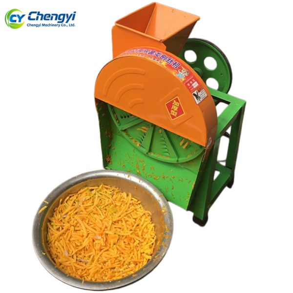 Rugged Iron Shredder Macerator High Capacity Vegetable Processing Plant Tool