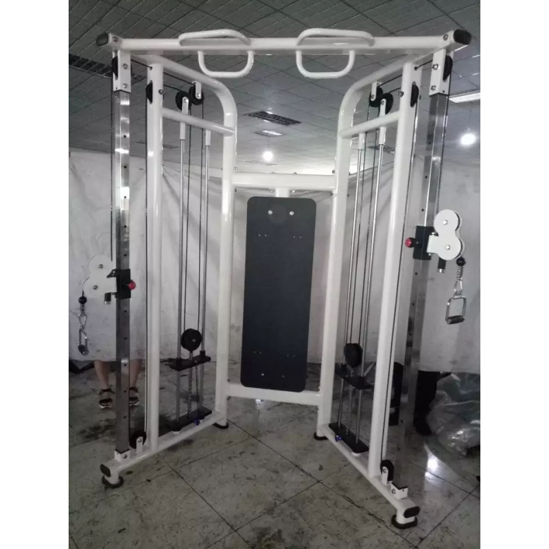 Optional Selectable Frame Color Cable Crossover for Gym Equipment and Fitness Machines
