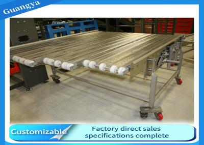 Pizza Oven Mesh Conveyor Belt do passo de Flex Wire SS316 25mm