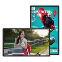 Do painel fixado na parede do LCD do Signage de Digital Media Super Slim comercial