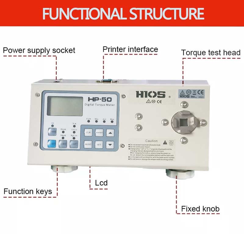 SMT запасные части Hios HP-50 HP-100 HP-10 цифровой счетчик крутящего момента