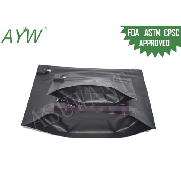 Сумки многоразового изготовленного на заказ ребенка логотипа устойчивые для медицинского профилактория марихуаны