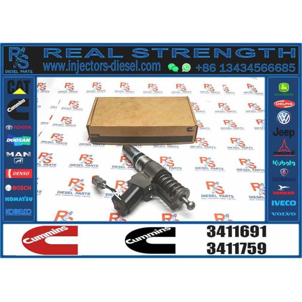Diesel Engine Parts Diesel Fuel Injector 3095086 3411691 for Cummins QSN14 N14 Diesel Engine