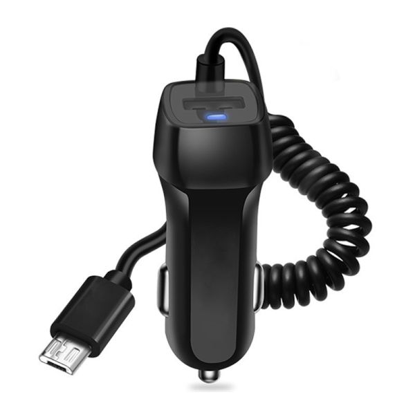 ABS 1.3m Car Fast Charger Adapter Elastic Charging Cable Type C Port