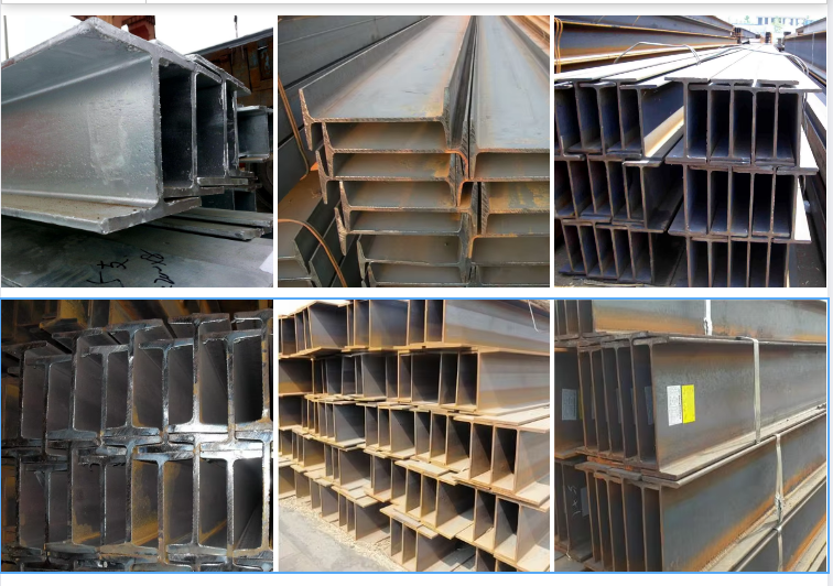 6m/12m Longueur acier en H-Shaped Standard américain ASTM A572 gr50 exportation au Brésil pour les besoins de la construction et de l'ingénierie industrielle