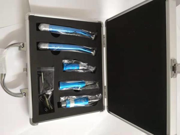 Air Turbine Dental Colorful Color Handpiece Kit High Low Speed Led Dental Handpiece Kit