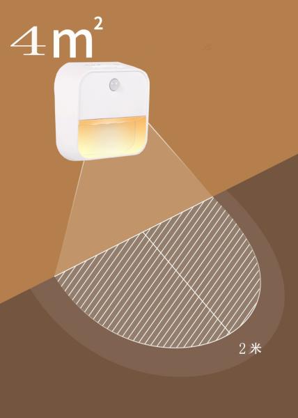LVD Certified  0.5w Battery Operated Motion Sensor Light  Stick On Anywhere