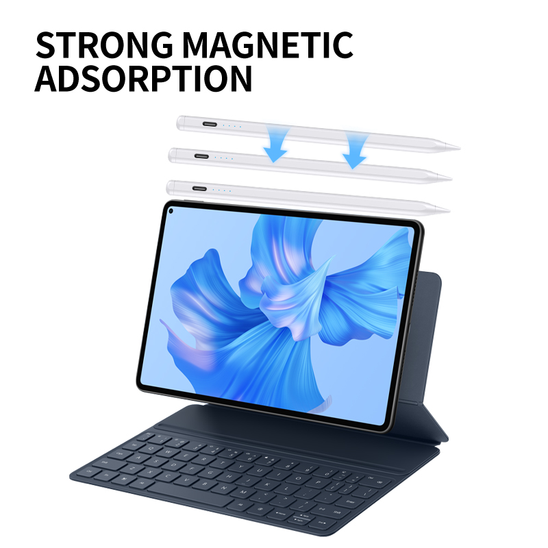 Double TYouch Switch Magnetic Design Universal Active Stylus Pen  For Tablet Mobile Phone  touch Pen For Ios Android  pencil