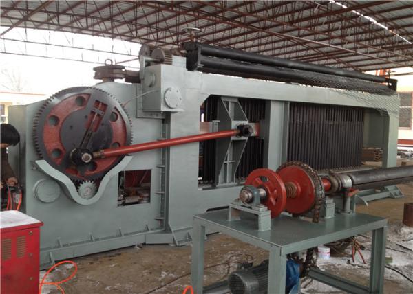 3 Twist 5 Twist Heavy Duty Hexagonal Wire Mesh Machine 2mm 4mm wire diameter