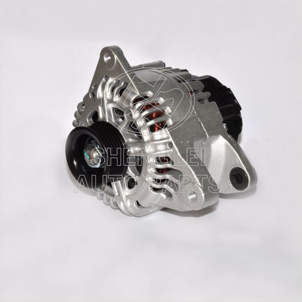 3730037800 Aluminum Hyundai Car Alternator 12V 120A with Center Muffler