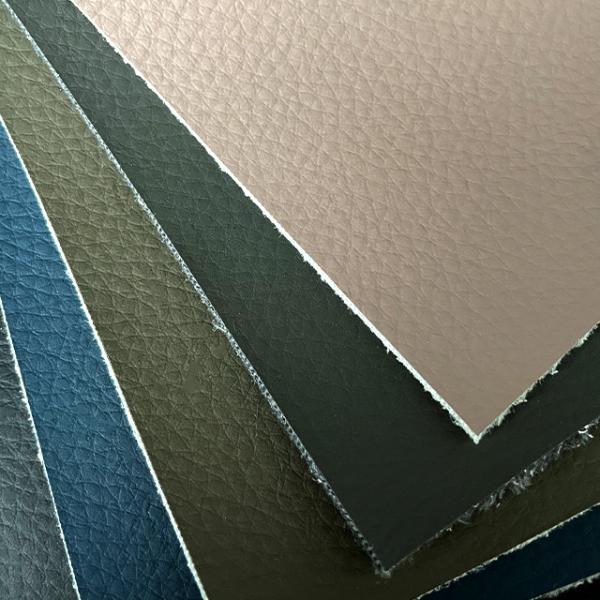 31 Colors PVC Synthetic Sofa Leather Litchi Emboss Comfortable For Commercial Interiors