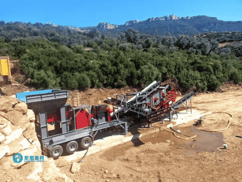 Portable Crusher Machine 50TPH 60TPH Stone Crusher Equipment