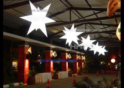 Espace a estrela inflável da iluminação da decoração da noite com a lâmpada do halogênio 2000W