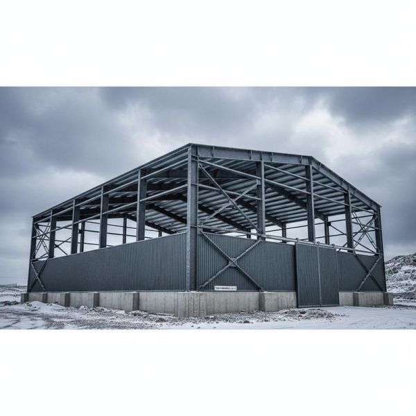 Customizable Steel Structure Light Weight And Capable Of Handling Wind Load 200 Kmh Suitable For Industrial Applications