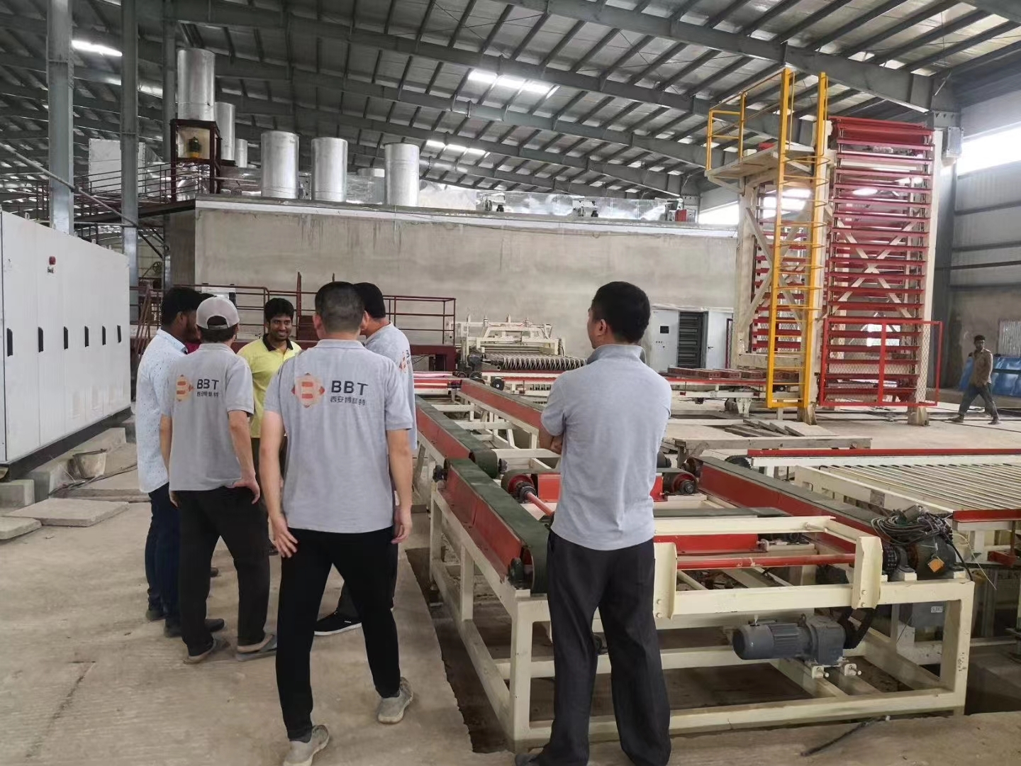 BBT Automatic Brick Plant Technical Service | Installation Commissioning & Remote Management