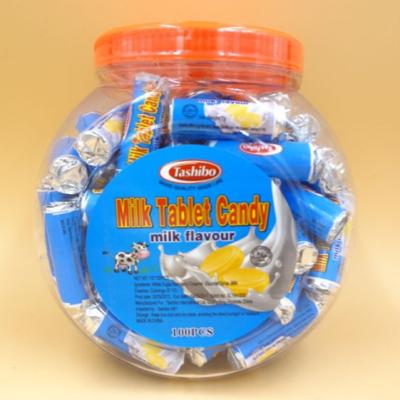 Papier rond de la sucrerie 7g Alumimum de Ring Roll Handmade Milk Tablet emballé