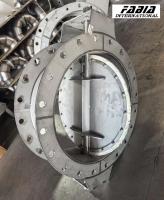 Flue Gas Butterfly Valve Industrial Butterfly Valve  Air Valve