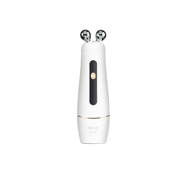 Vibrating Face Massager Face Eye Skin Care Mini Electric EMS LED Light Face Massager