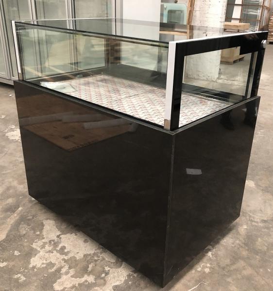 2.0m cold sandwich dessert showcase with back sliding glass door