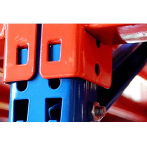 Heavy Duty Q235B Q355B Steel Selective Pallet Racking System with 2-6 Levels and Powder Coated Finish