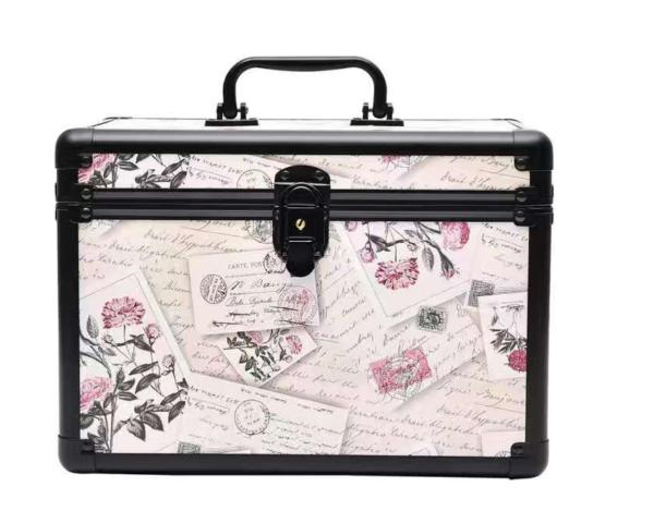 OEM Cosmetics Case Jewelry Organiser Vanity Storage Box Beauty Train Case