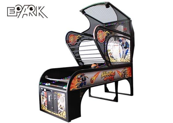 Folding Street Basketball Shooting Arcade Machine Indoor Sports Coin Operated