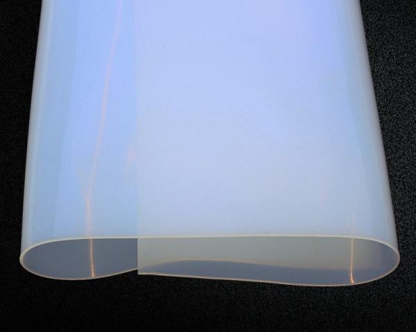 La hoja translúcida del silicón de la categoría alimenticia, junta del silicón clasificó 1-10m m el x 1m X 10m