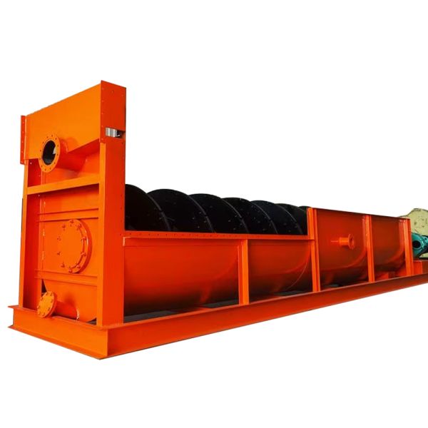 The customized spiral sand washing machine for industrial mineral river silica sand and river sand is suitable for construction, highways, hydropower stations and sand and gravel plants