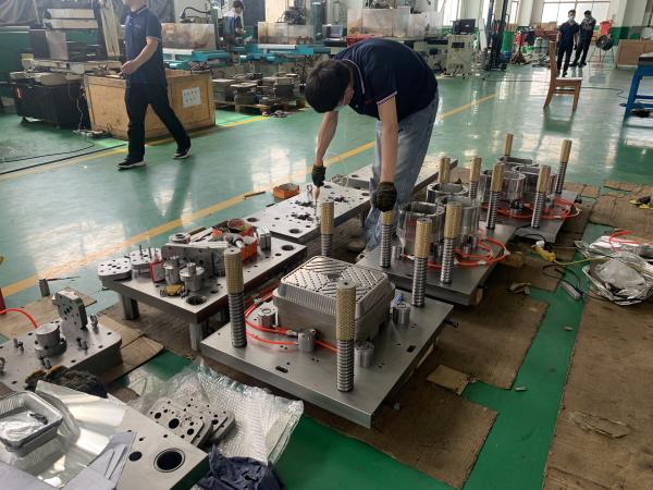 recipiente da folha de alumínio de 380V 50HZ que faz a máquina o copo de alumínio que faz a máquina