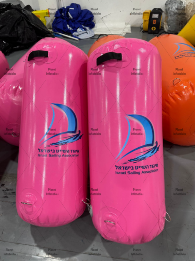Custom Bright Color Inflatable Buoy Marker for Marine Events and Water Races