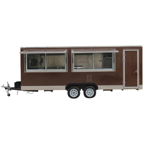 Complete Kitchen and Equipment Optional Food Machines Food Vending Van Catering Trailer