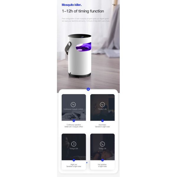 Hot Sell Anti Mosquito Products Electronic Flying Insect Pest Repeller Mosquito Killer Trap Lamp