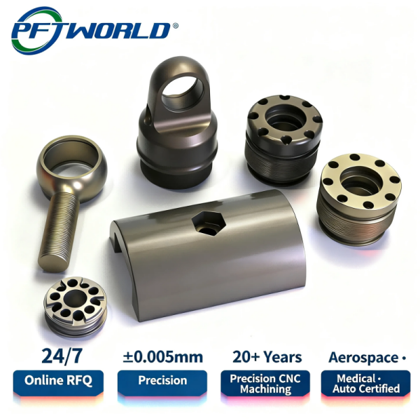 Complex Aerospace Automotive Medical Device CNC Turn Mill Parts Components Machining