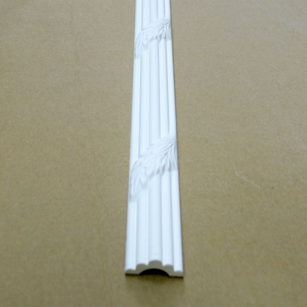 GB-82005 Eco-Friendly Urethane Carved Mould-Proof Led Light Cornices Moldings For Home Office