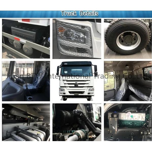 Sinotruk HOWO Подержанный грузовик Свертыватель Свертыватель Свертыватель 6*4 30 тонн Euro2 Дизель 375HP с 1