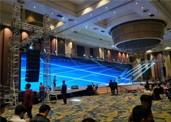 MBI5124 Driver IC Indoor Led Display Screen P4.81 Commercial Advertising For Rental