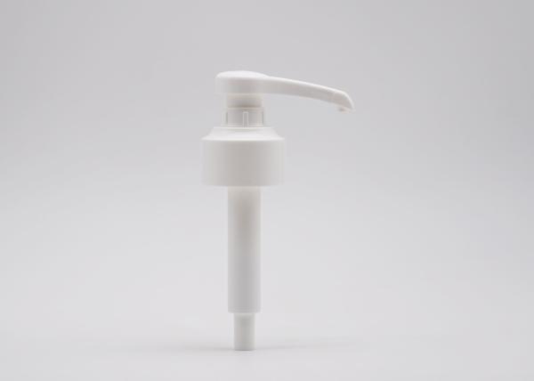 material não tóxico plástico branco do distribuidor da bomba do xarope do café de 10cc PP