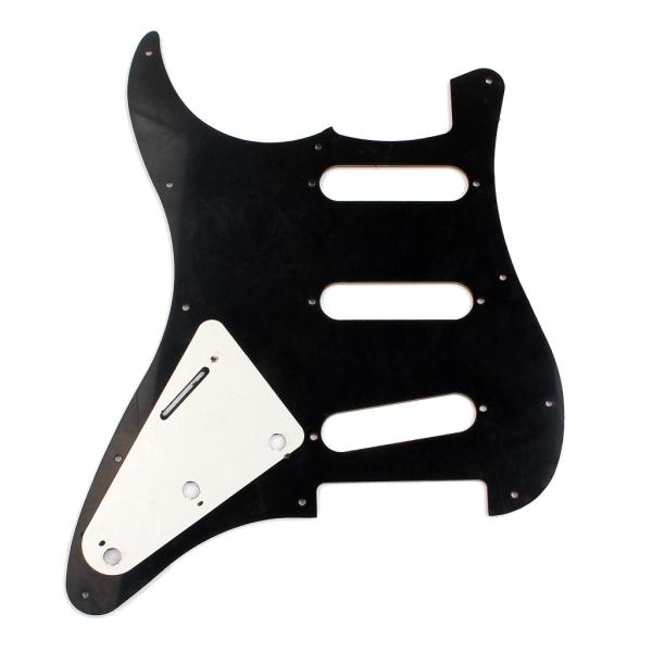 3Ply 11-Hole SSS Eletrônico Guitar Pickguard Escultura Flor Scratch Plate Para ST estilo guitarra Acessórios Peças