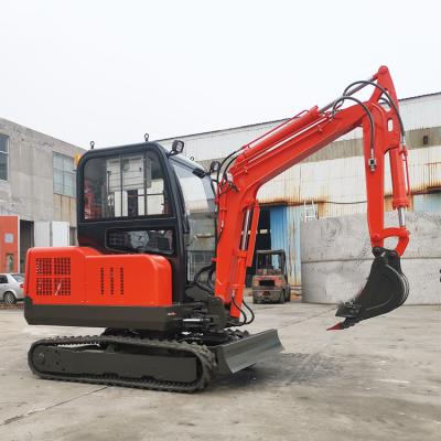 3000kg Small Crawler Excavator Machine Full Hydraulic Pilot Mini Digging Machine