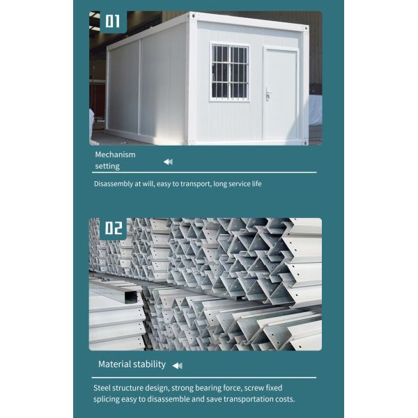 Mobile Container Simple Combination Board House Lcl Container Mobile House Prefabricated House