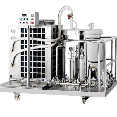 perfume 100L que faz a congelação da máquina e o equipamento SUS316L do filtro