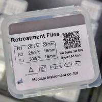 Sistema dental da retirada de Endo Rotary Files Retreatment Assorted da liga de Niti