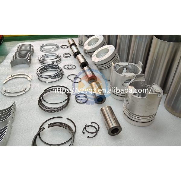 EP100 Liner Kit Piston/Piston Ring Main Bearing Con Rod Bearing for Hino Excavator Engine Spare Parts