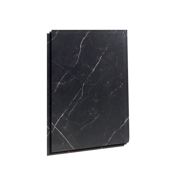 Tipo de mármol negro Alushang Slash Decorado Acp Sheet Exterior Acp Panel