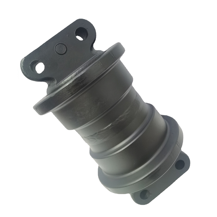 Ролики дна бульдозера двойного фланца ролика следа бульдозера твердости Э370 ХРК50-56