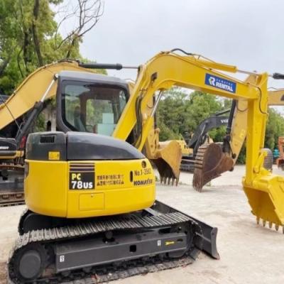 used excavator komatsu PC78us original Japan Used Mini komatsu 78 crawler Excavator for sale