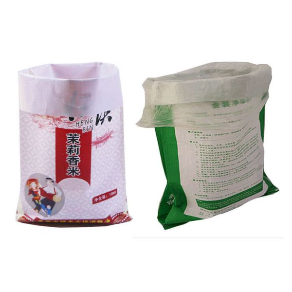 Transparent Personalized Fertilizer Packaging Bags Double Stitched
