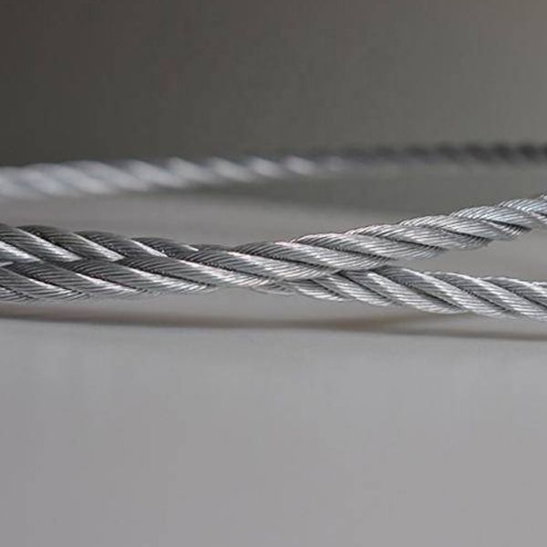 Tolerance ±1% Galvanized High Strength Steel Wire Rope 4x31WS for Industrial