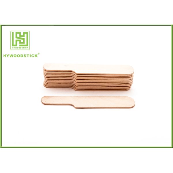 Beauty Wooden Waxing Spatulas Mini Wooden Paddles For Cream Mixing Stirrer Smooth Surface