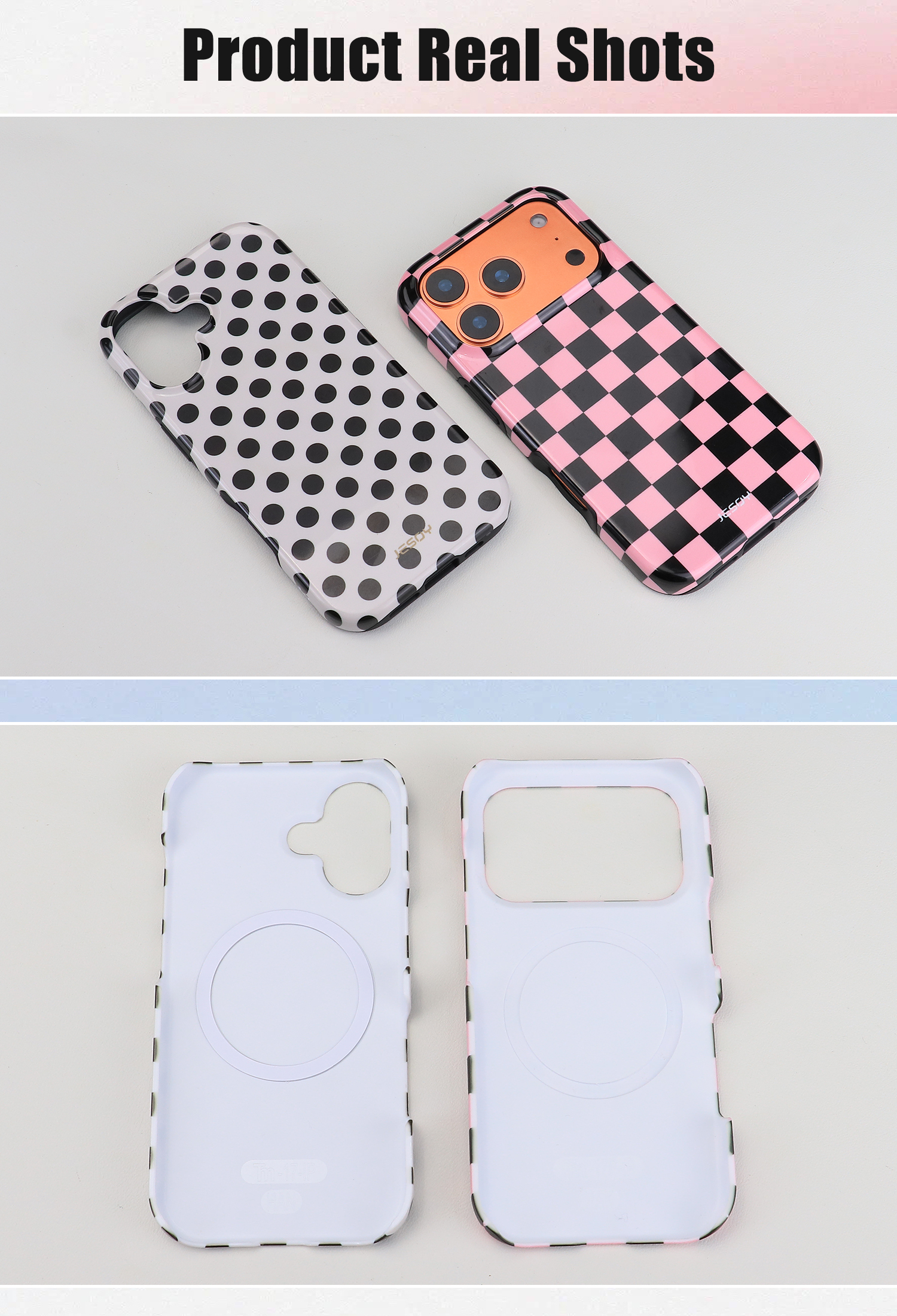 Wholesale 2 in 1 MagSafe 3D Film Sublimation Blank Phone Case with 3M Shockproof Protection